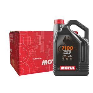 CAJA ACEITE MOTUL 7100 10W-40 4T 4L (4 UNIDADES)