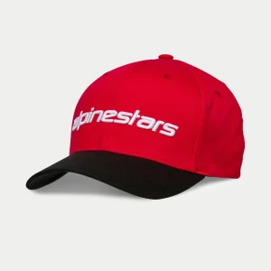 GORRO ALPINESTARS LINEAR HAT RED/BLACK/WHITE