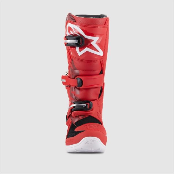 BOTA ALPINESTARS TECH 7S YOUTH RED - Imagen 4