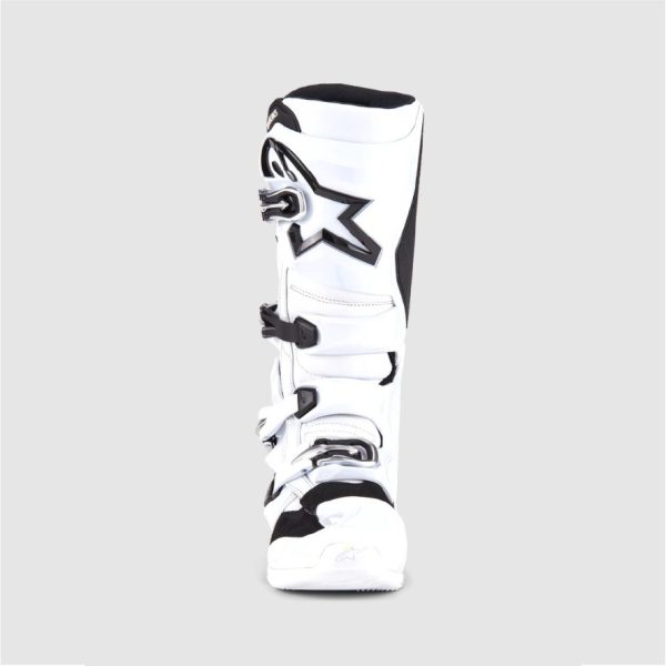 BOTA ALPINESTARS TECH 7 WHITE/BLACK - Imagen 3