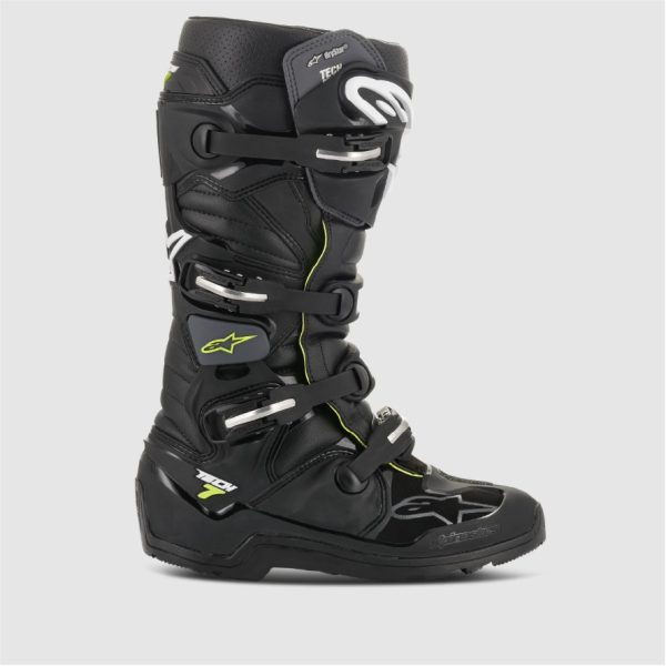 BOTA ALPINESTARS TECH 7 ENDURO DRYSTAR BLACK/GRAY - Imagen 2
