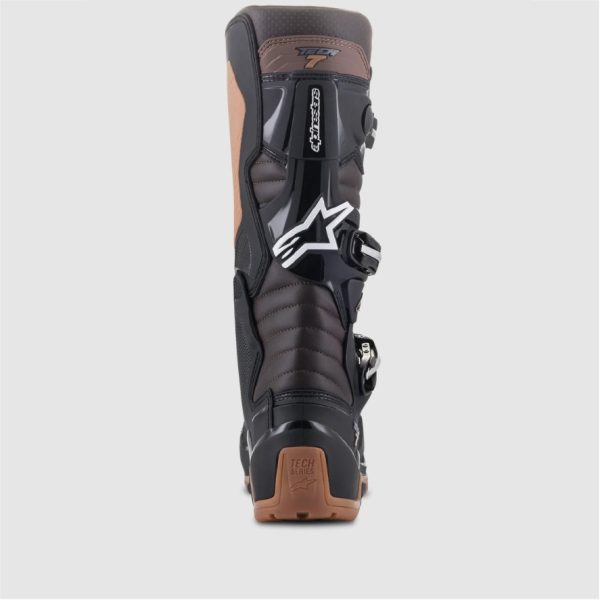 BOTA ALPINESTARS TECH 7 ENDURO BLACK/DARK BROWN - Imagen 3