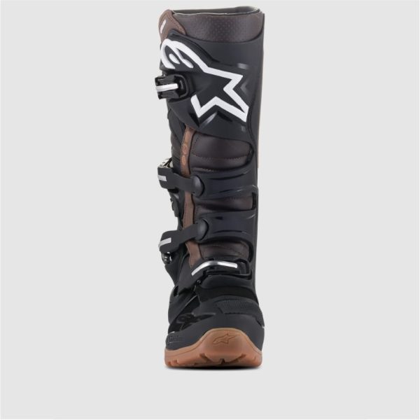 BOTA ALPINESTARS TECH 7 ENDURO BLACK/DARK BROWN - Imagen 4