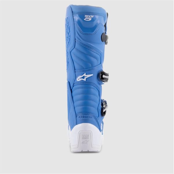 BOTA ALPINESTARS TECH 5 BLUE/WHITE - Imagen 4
