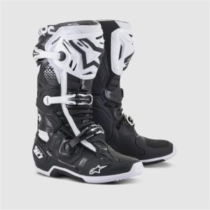 BOTA ALPINESTAS TECH 10 BLACK/WHITE