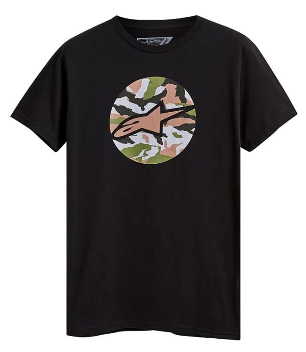 POLERA ALPINESTARS CAMO DISK BLACK