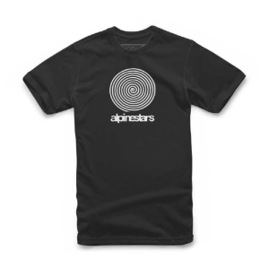 POLERA ALPINESTARS REAL SPIRAL BLACK/WHITE