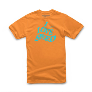 POLERA ALPINESTARS TWISTED ORANGE