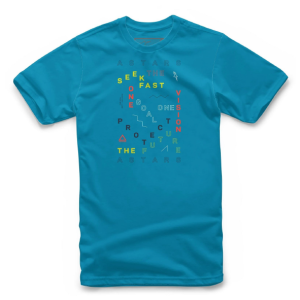 POLERA ALPINESTARS SCATTER TURQUOISE