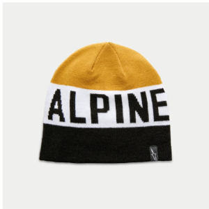 GORRO ALPINESTARS LEVELS BEANIE GOLD/BLACK/WHITE
