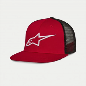 GORRO ALPINESTARS CORP TRUCKER RED/BLACK