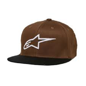 GORRO ALPINESTARS AGELESS FLAT HAT BROWN/BLACK