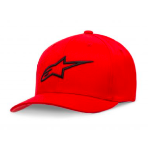 GORRO ALPINESTARS AGELESS CURVE RED/BLACK