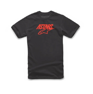 POLERA ALPINESTARS MIXIT BLACK/FLUO RED