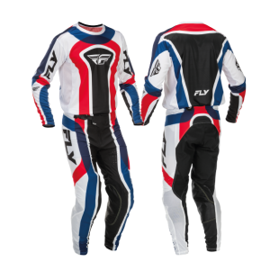 Traje Fly Racing Lite Red White Blue