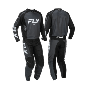 Traje Fly Racing F-16 Black/Grey