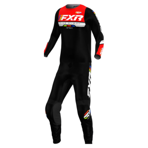 TRAJE FXR APEX MX YOUTH 2026 YELLOW RED
