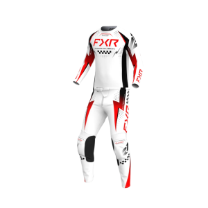 TRAJE FXR CLUCH PRO MX 2026 WHITE/RED/BLACK