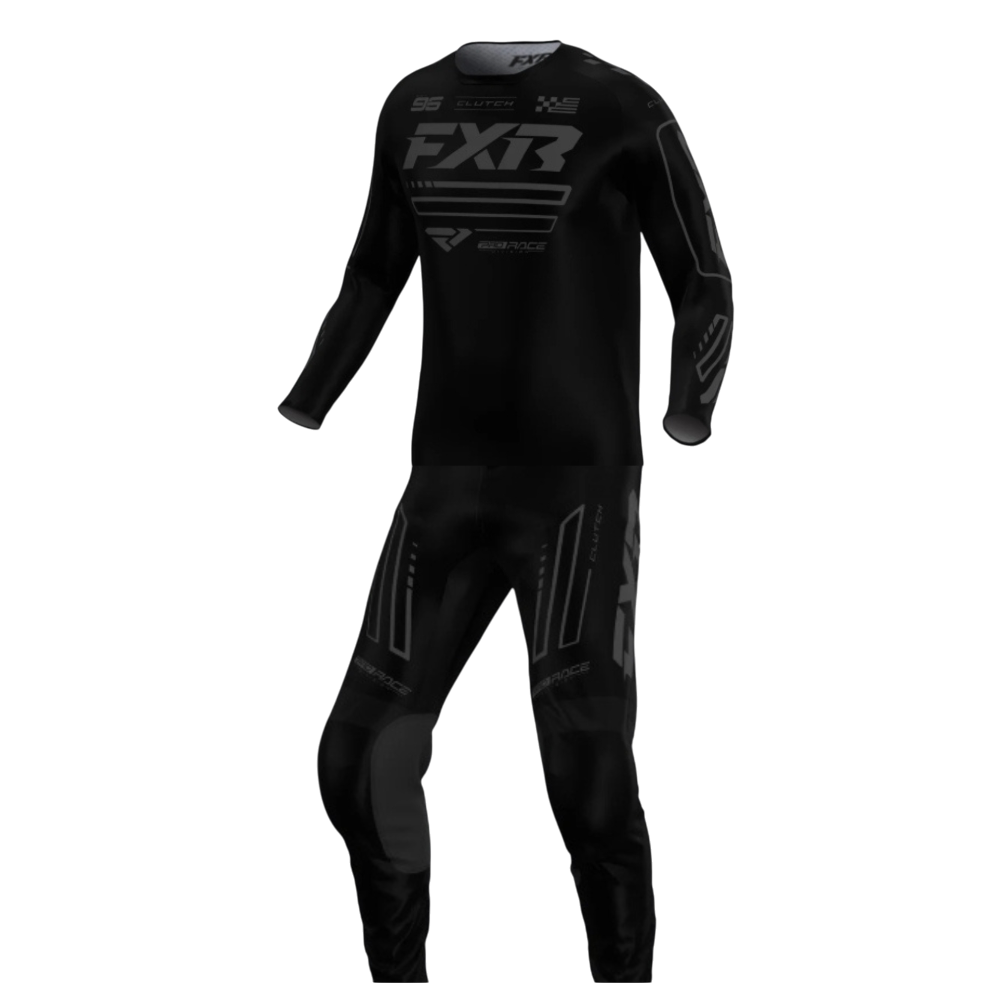 TRAJE FXR 2026 CLUTCH BLACK OPS