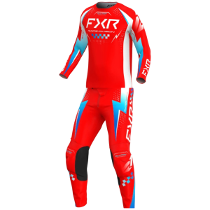 TRAJE FXR YOUTH CLUTCH 2026 RED/BLUE/WHITE