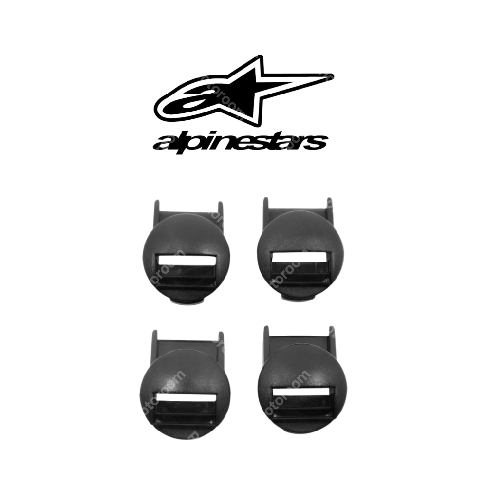 CONJUNTO DE BLOQUEADORES PARA CORREA BOTA ALPINESTARS TECH 7/3/1/3s/TOUCAN GTX/CORAZOL TRAP