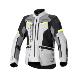 CHAQUETA BOGOTÁ PRO DRYSTAR GRIS CLARO/AMARILLO FLUOR