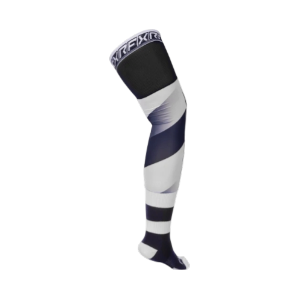 CALCETAS FXR RIDING SOCK 26 MIDNIGTH/WHITE - Imagen 2