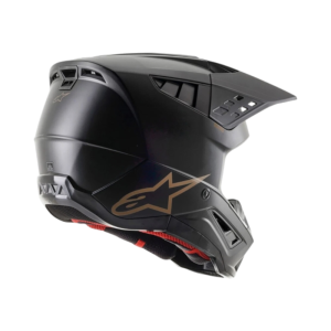 CASCO ALPINESTARS S-MS SOLD MATTE BLACK/BROWN
