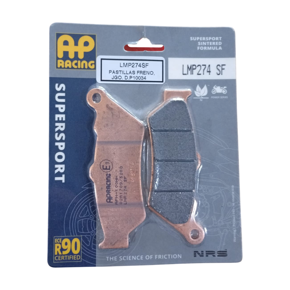 PASTILLAS FRENO AP-RACING LMP 274 SF
