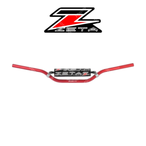 MANUBRIO ZETA RACING CX MX-123 BLACK RED