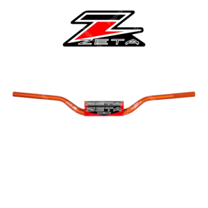 MANUBRIO ZETA RACING SX-3 MX-123 BLACK NARANJO