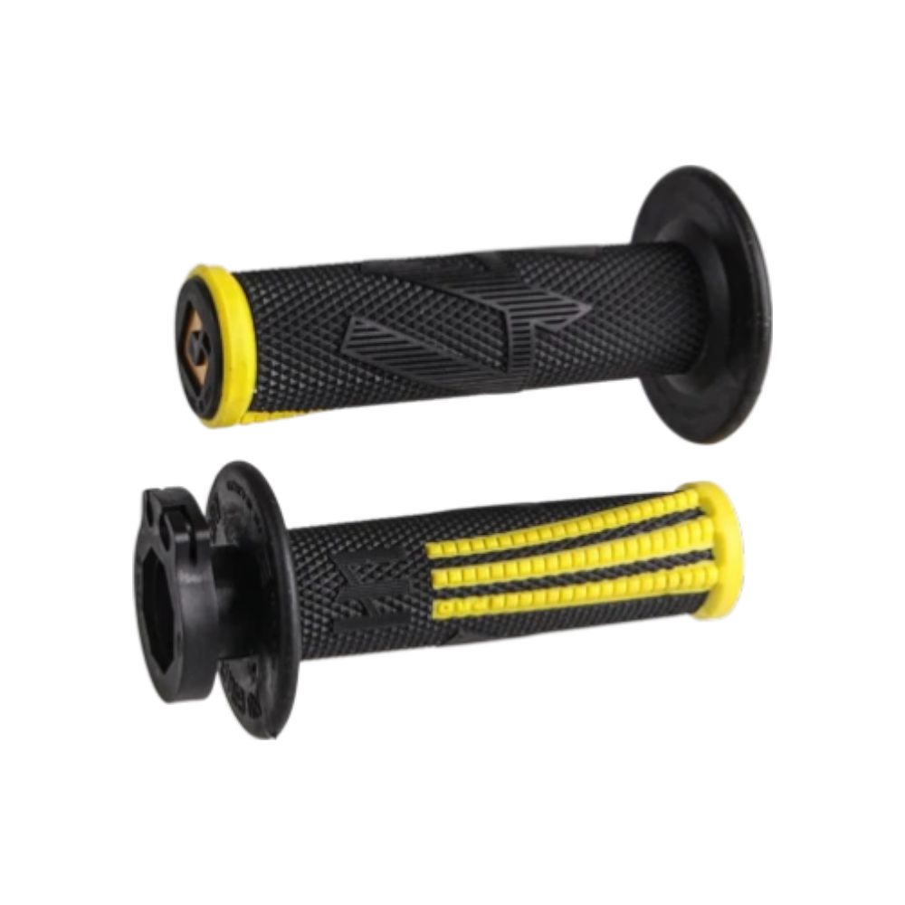 PUÑOS ODI EMIG PRO - V2 LOCK-ON GRIP NEGRO/AMARILLO