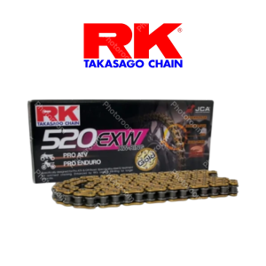 CADENA TRANSMISION RK JAPON 520H-120L XW-RING DORADA