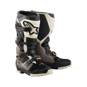 BOTA ALPINESTARS TECH 7 ENDURO DYSTAR NEGRO/GRIS/DORADO