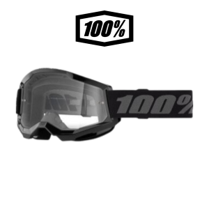 ANTIPARRA 100% STRATA 2 BLACK CLEAR LENS