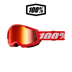 ANTIPARRA 100% STRATA 2 RED MIRROR RED LENS