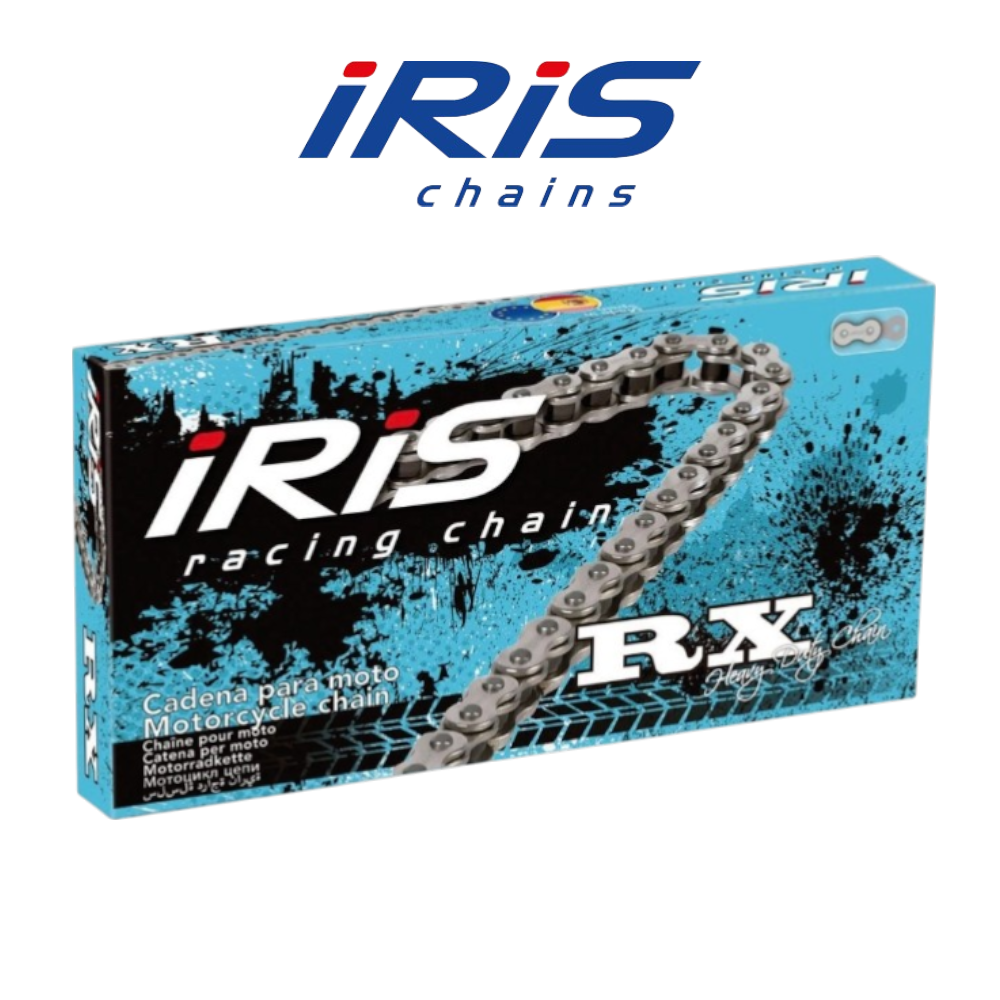 CADENA TRANSMISION IRIS RACING CHAIN 415RX-104L REFORZADA