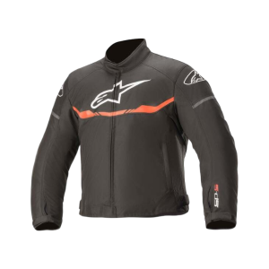 CHAQUETA ALPINESTARS T-SP S WATERPROOF NEGRO/ROJO FLUOR