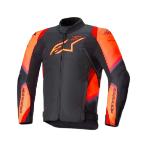 CHAQUETA ALPINESTARS T-SP 1 V2 WATERPROOF NEGRO/ROJO FLUOR