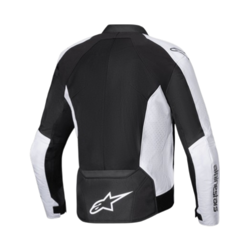 CHAQUETA ALPINESTARS VIPER AIR V4 NEGRO/BLANCO - Imagen 2