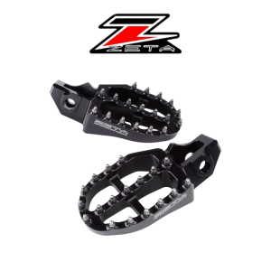 ESTRIBOS ALUMINIO ZETA NEGROS KTM/HUSQVARNA/GAS GAS