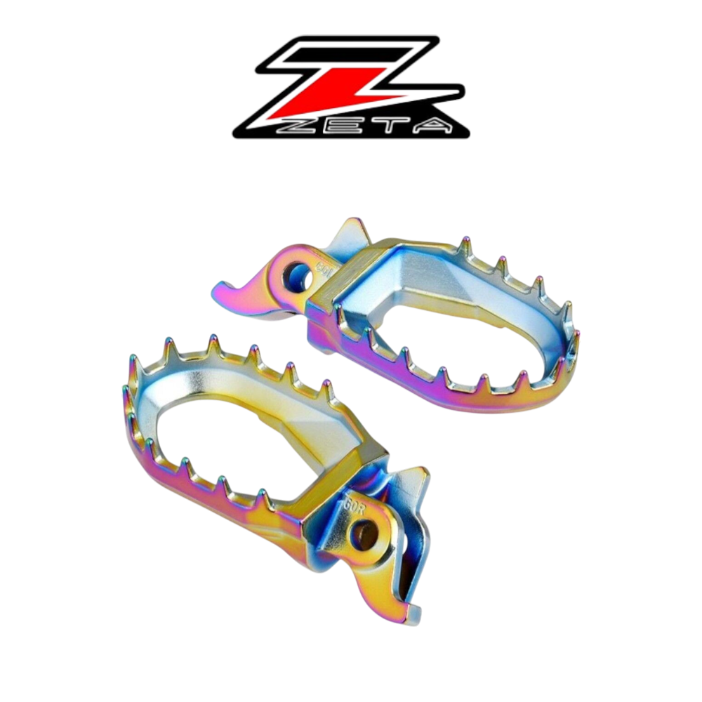 ESTRIBOS ACERO ZETA MAX OILSLICK HONDA CRF 250/450
