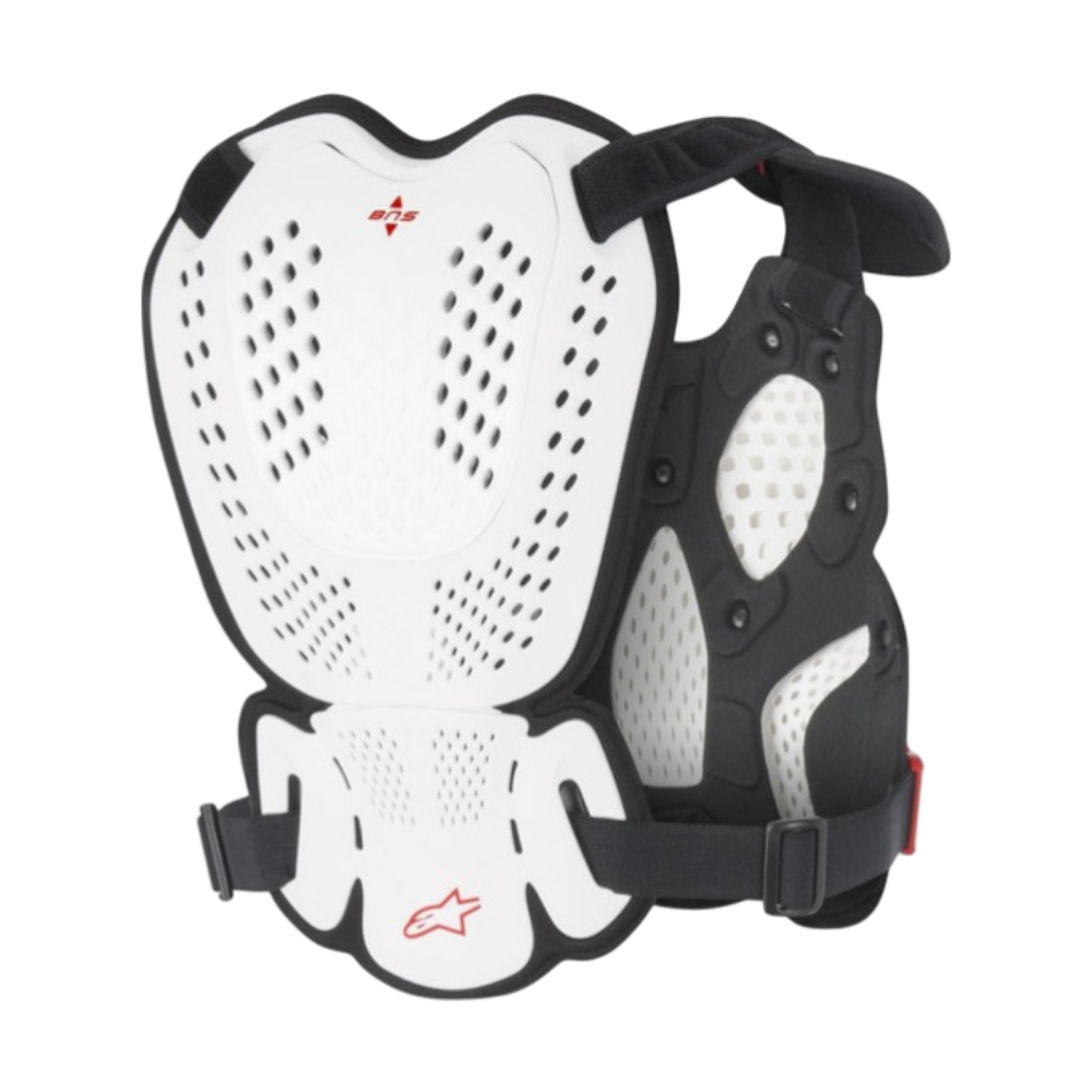 JOFA ALPINESTARS A-1 ROOST BLANCO/NEGRO/ROJO - Imagen 2