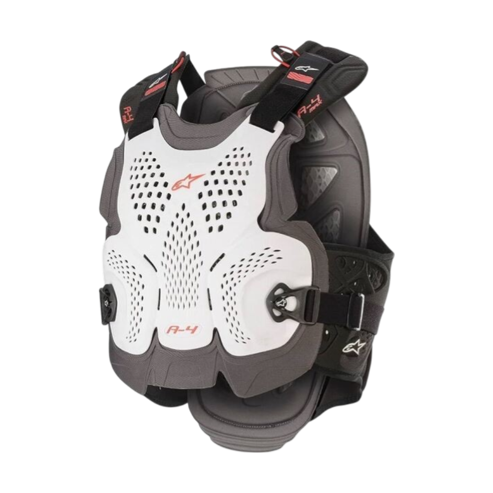 JOFA ALPINESTARS A-4 MAX BLANCO/NEGRO/ROJO