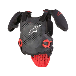 JOFA ALPINESTARS JUVENIL A-6 NEGRO/ANTRACITA/ROJO