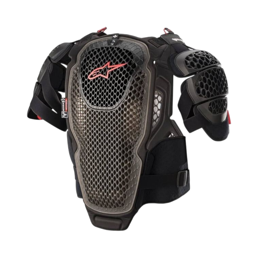 JOFA ALPINESTARS A-6 NEGRO/ANTRACITA/ROJO - Imagen 2