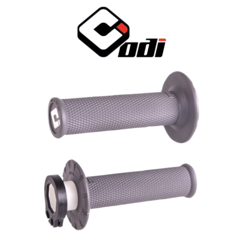 PUÑOS ODI NO-WAFFLE GRIPS V2.1 LOCK-ON GRAPHITE