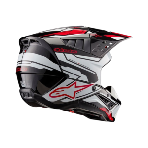 CASCO ALPINESTARS S-MS CORP HELMET BLACK/WHITE/RED