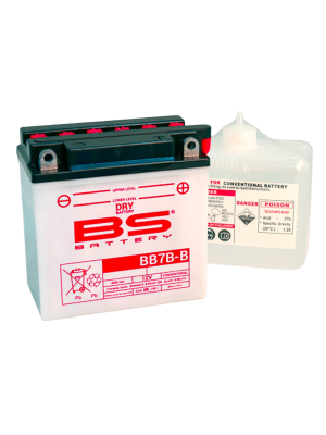 BATERÍA BS BATTERY BB7B-B SLA (ACIDO PACK)