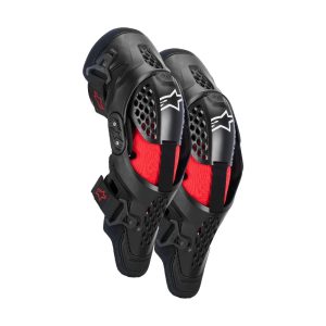 RODILLERA ALPINESTARS SX-1 PLASMA NEGRO/ROJO